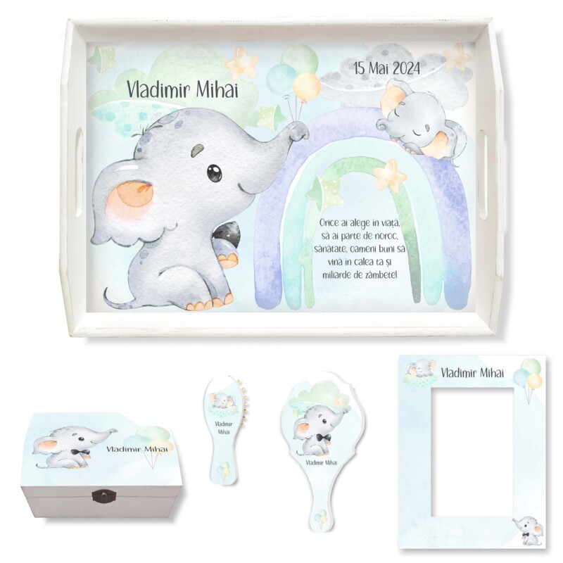 Set Taierea Motului Baby Boy Elephant