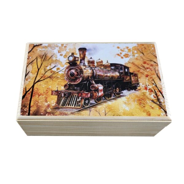 Vintage Train Cutie Personalizata