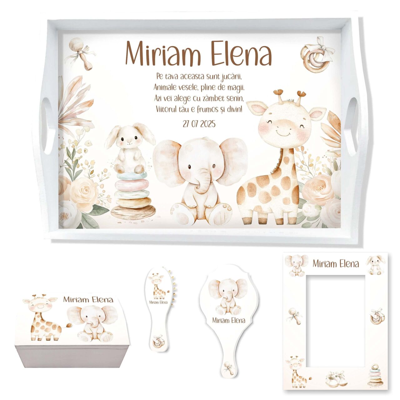 Boho Baby Set pentru taierea motului