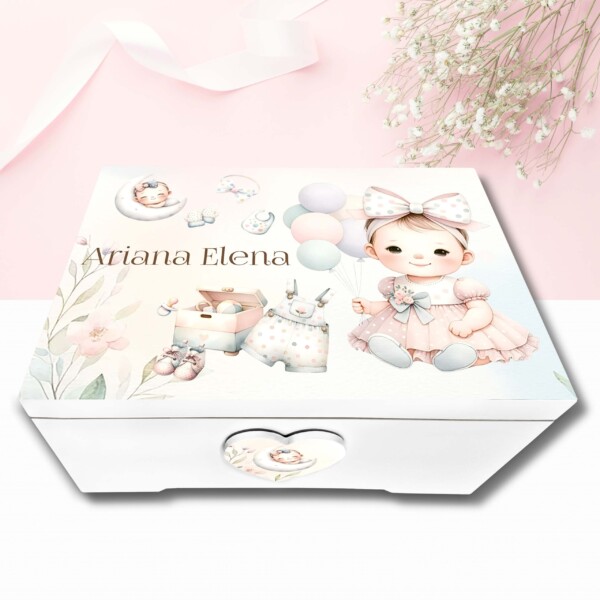 Cutie de Amintiri Cute Baby Girl Pastel