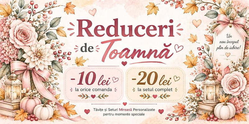 Reduceri de Toamna pentru Mireasa
