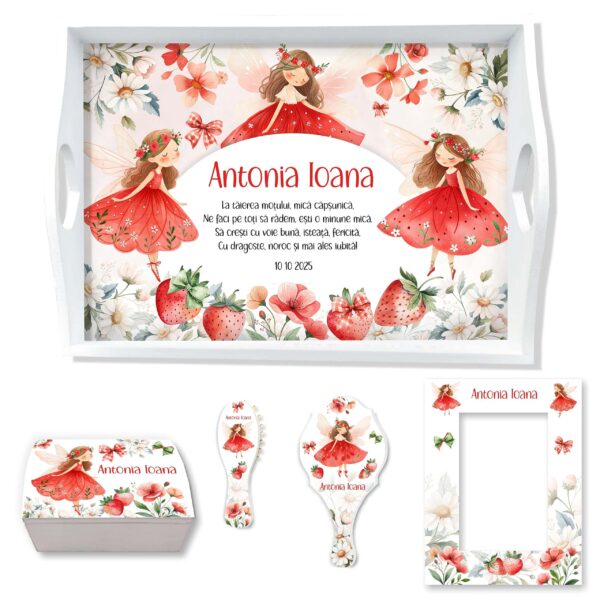 Zana Capsunica Set Tavita Mot