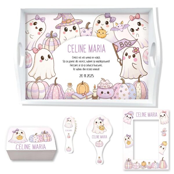 Cute Pink Halloween Set Mot Fetite