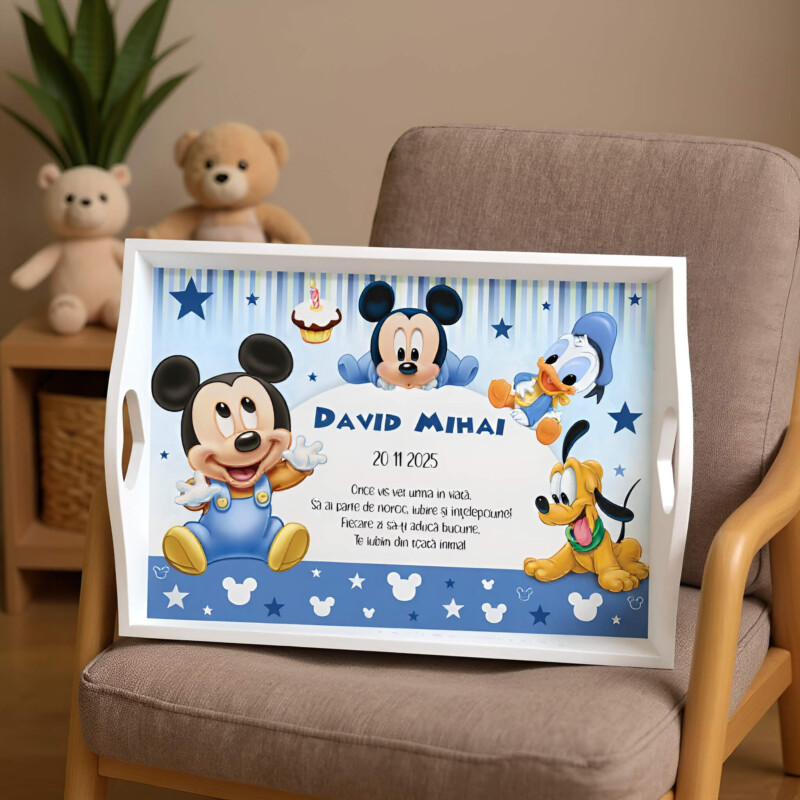 Tavita Mot Mickey Baby • Set pentru Taierea Motului - imagine 3