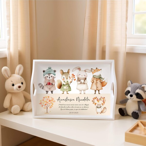 Tavita Mot fetite Animalute din padure 1