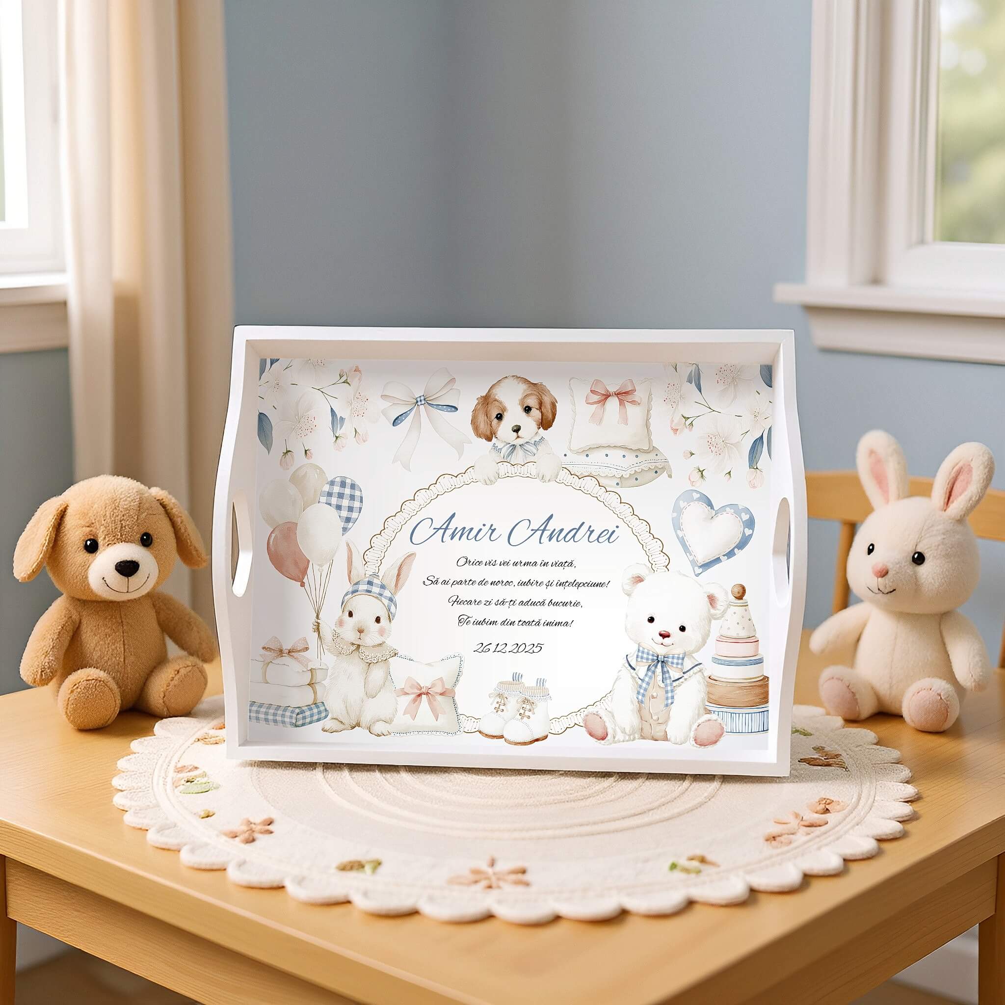 Cute Soft Baby Chic Tavita Mot Baieti