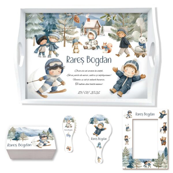 Joaca in zapada Set taiere mot baiat