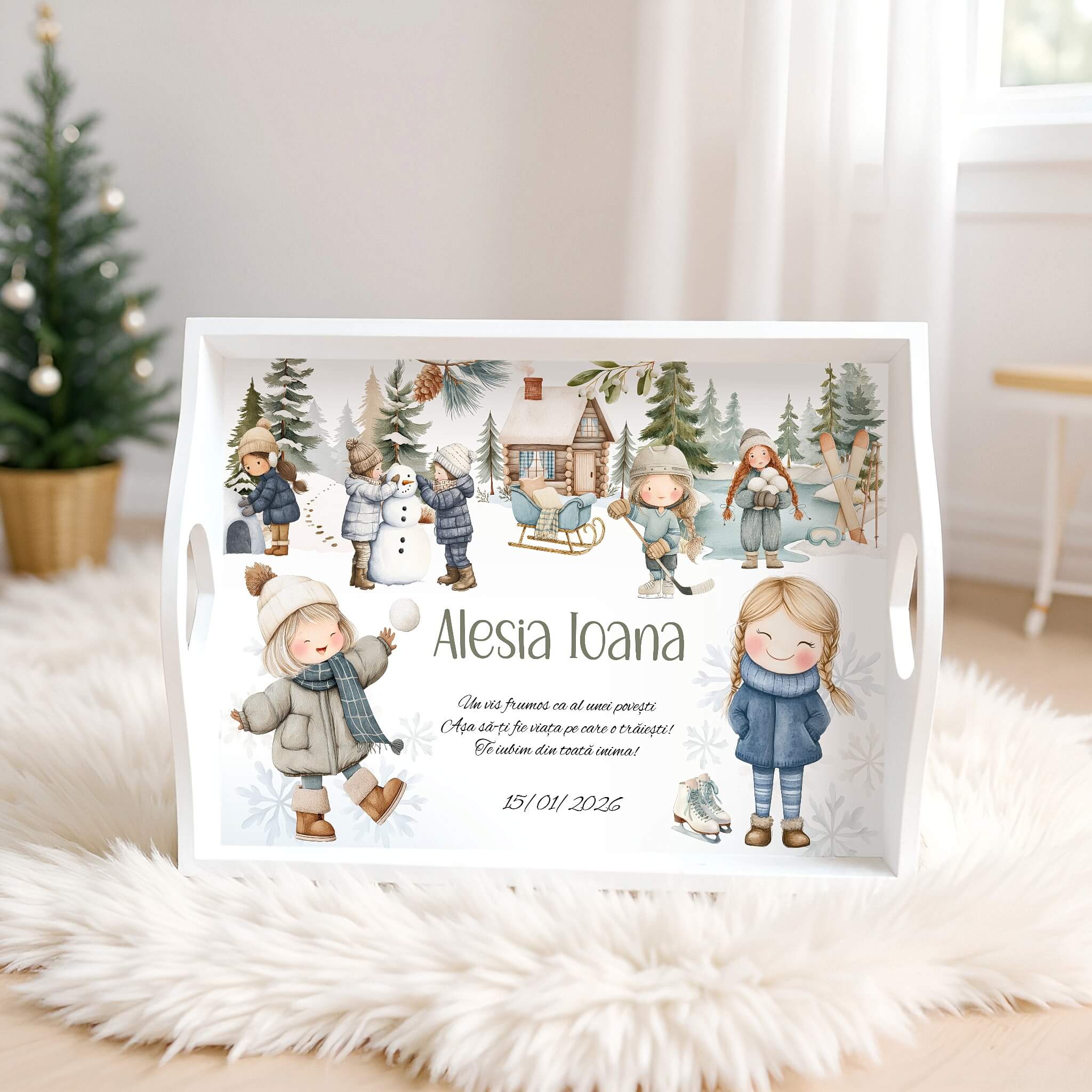 Joaca in zapada Tavita mot fetita