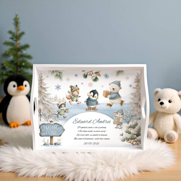 La Patinoar Tavita Mot Baieti