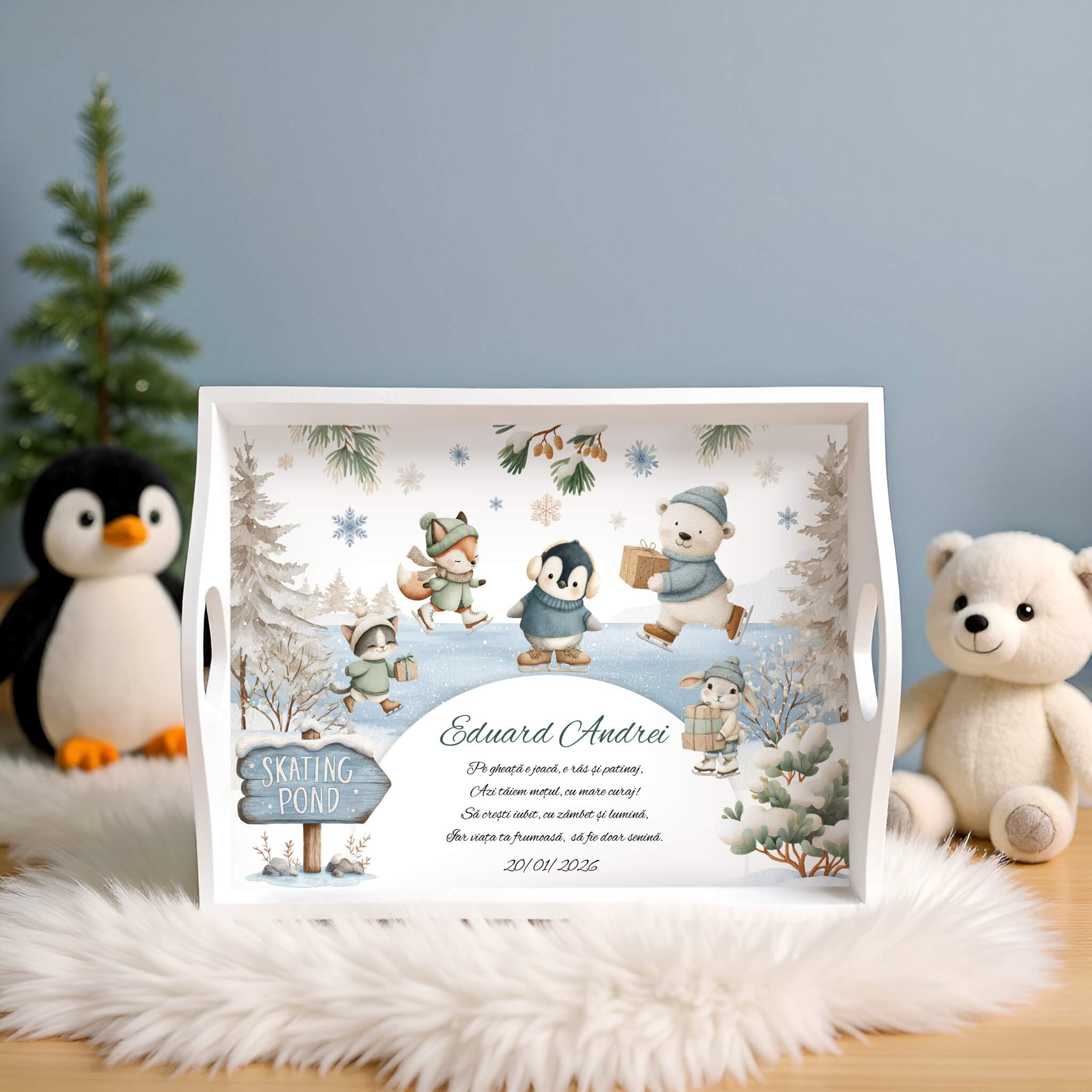 La Patinoar Tavita Mot Baieti