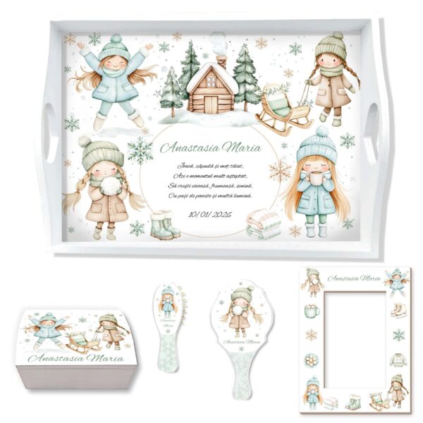 Winter Fun Set Tavita Mot Verde Pastel