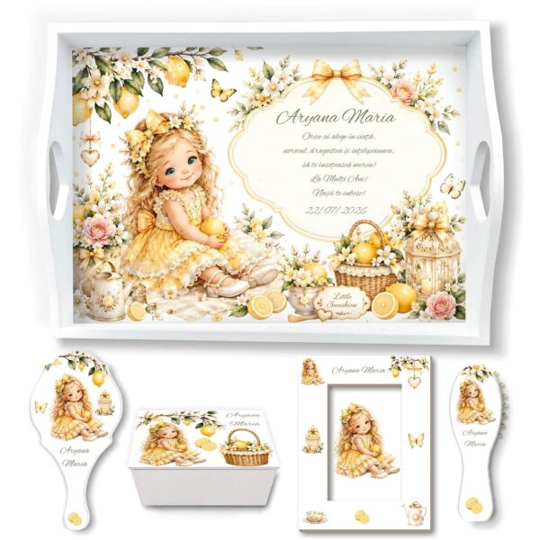 Set Tavita Mot Fetita Lemon Garden