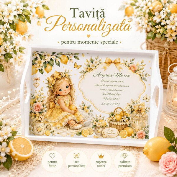 Tavita Mot Fetita Lemon Garden Prezentare
