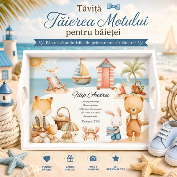 Tavita Mot pentru Baieti Vacanta la Mare Prezentare