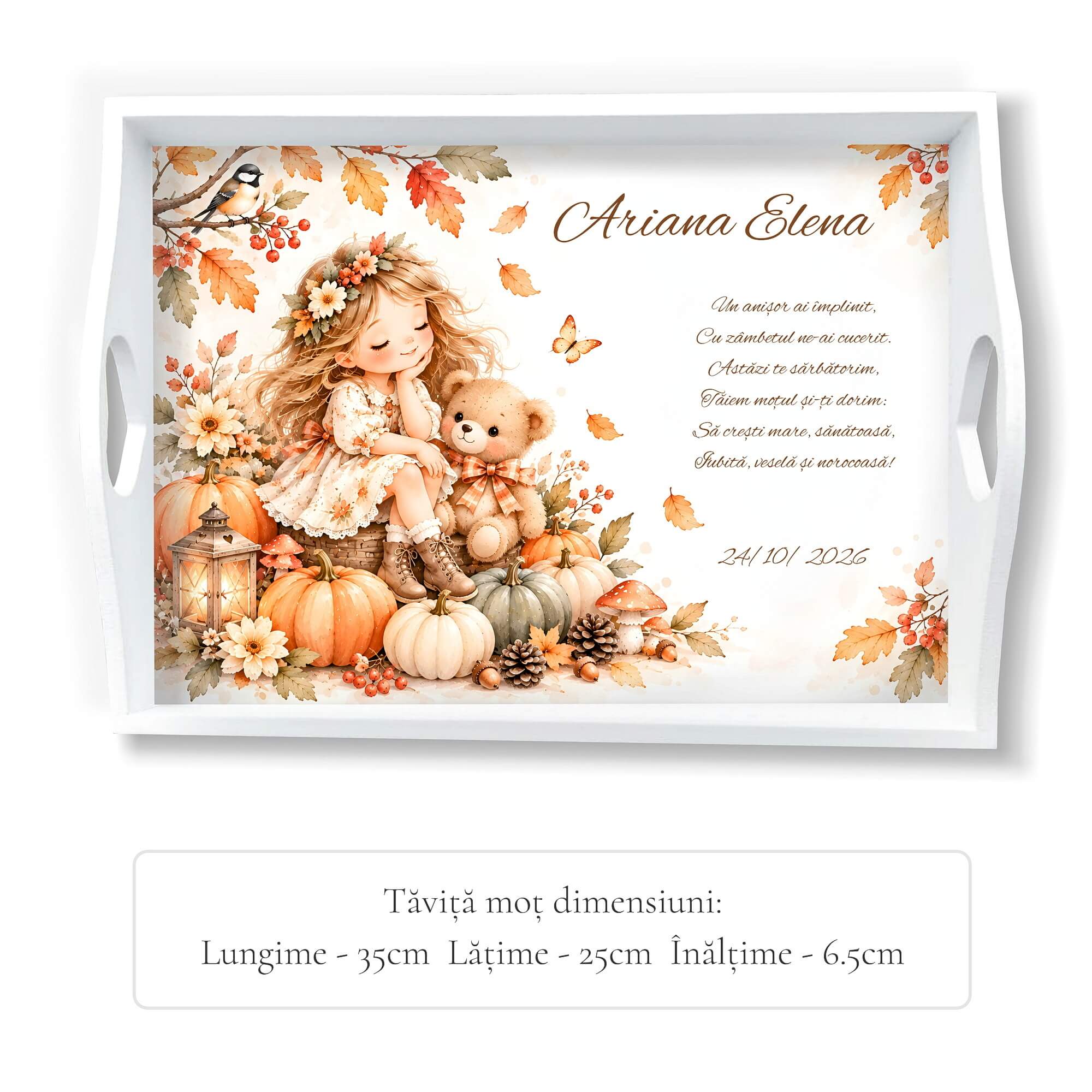 Autumn Baby Girl Tavita Mot Fetite